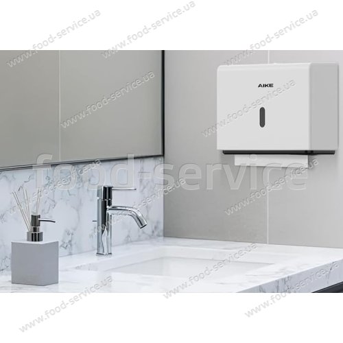 Диспенсер для бумажных полотенец Berg  AK5102 белый